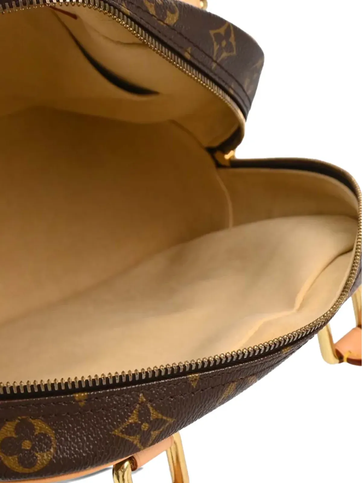 Louis Vuitton ビンテージ モノグラム・マンハッタンPM ハンドバッグ ブラウン - 画像3