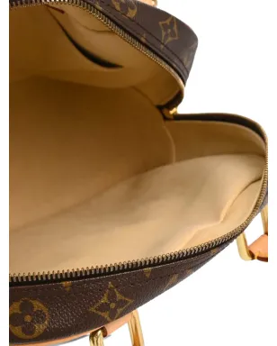 Louis Vuitton ビンテージ モノグラム・マンハッタンPM ハンドバッグ ブラウン - サムネイル3