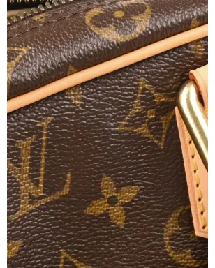 Louis Vuitton ビンテージ モノグラム・マンハッタンPM ハンドバッグ ブラウン - サムネイル4