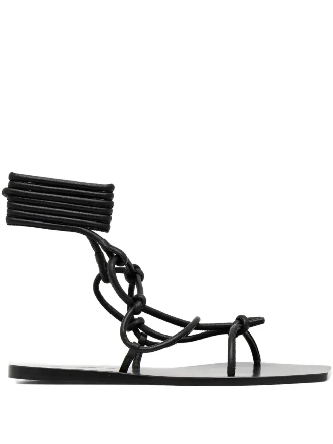 Rick Owens Lilies Rick Owens Lilies ペンタノットレザーサンダルの商品画像