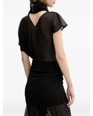 Rick Owens Lilies シアーハイネックトップ - サムネイル3