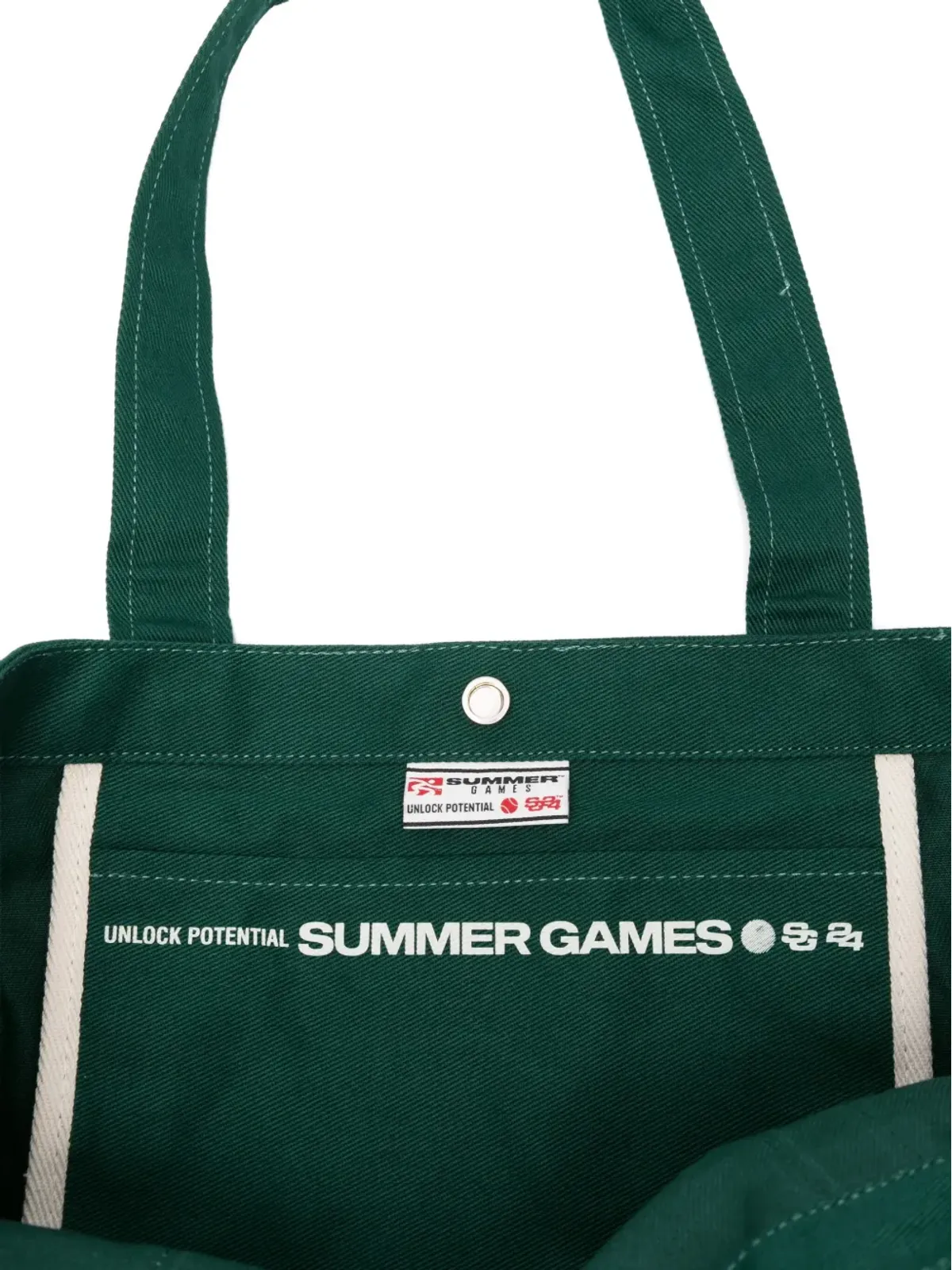SUMMER GAMES 刺繍ロゴ トートバッグ - 画像5