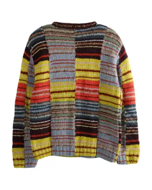 The Elder Statesman カラーブロックストライプセーター - サムネイル5