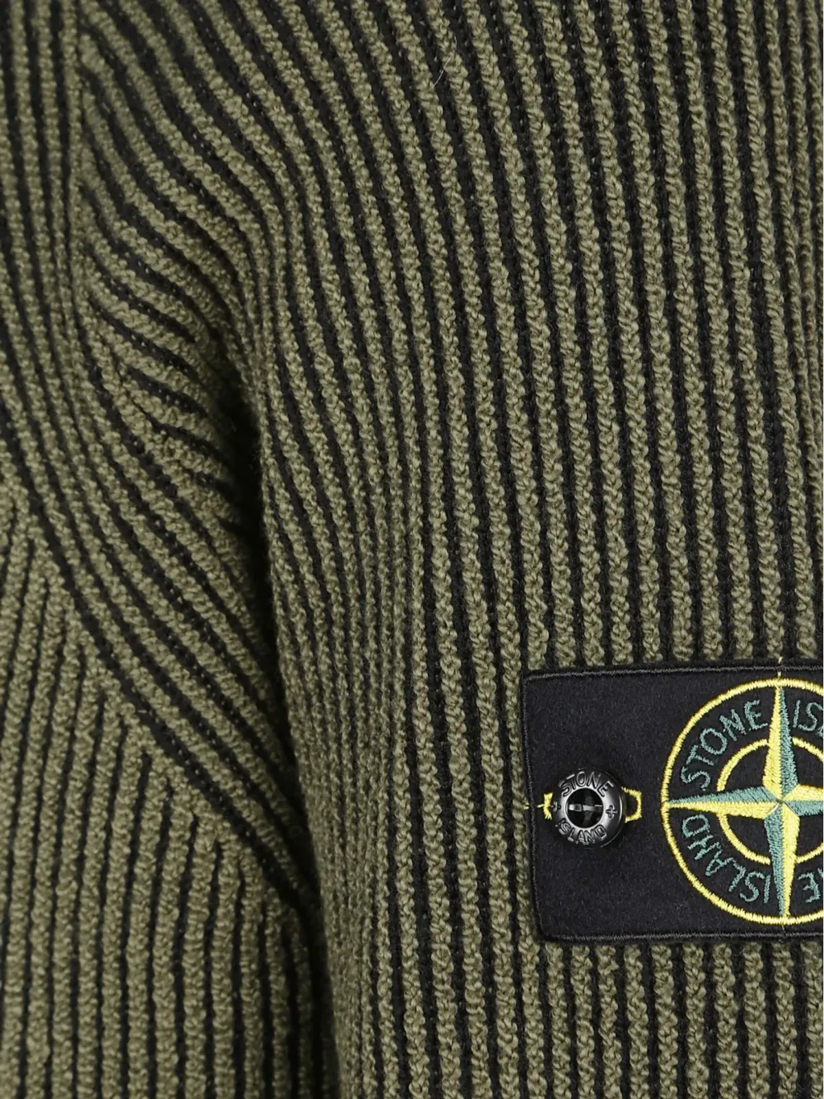 Stone Island リブ編みハイネックセーター - 画像2
