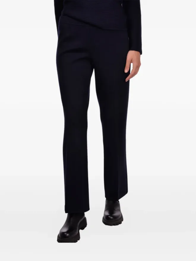 Gran Sasso Gran Sasso フラットウェストバンド ストレートパンツの商品画像