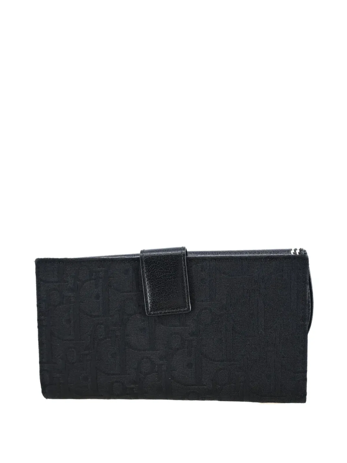 Christian Dior Pre-Owned トロッター 刺繍ディテール ウォレット - ブラック - 画像2