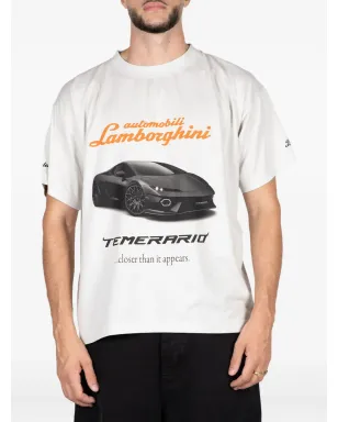 Balenciaga Automobili Lamborghini コットンTシャツ - Neutrals - サムネイル1