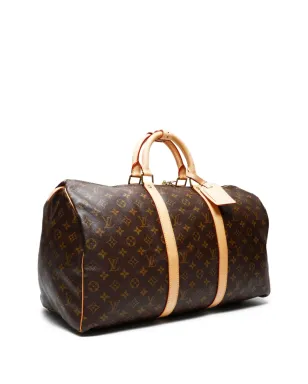 Louis Vuitton Pre-Owned Keepall ボストンバッグ（モノグラム） - サムネイル3