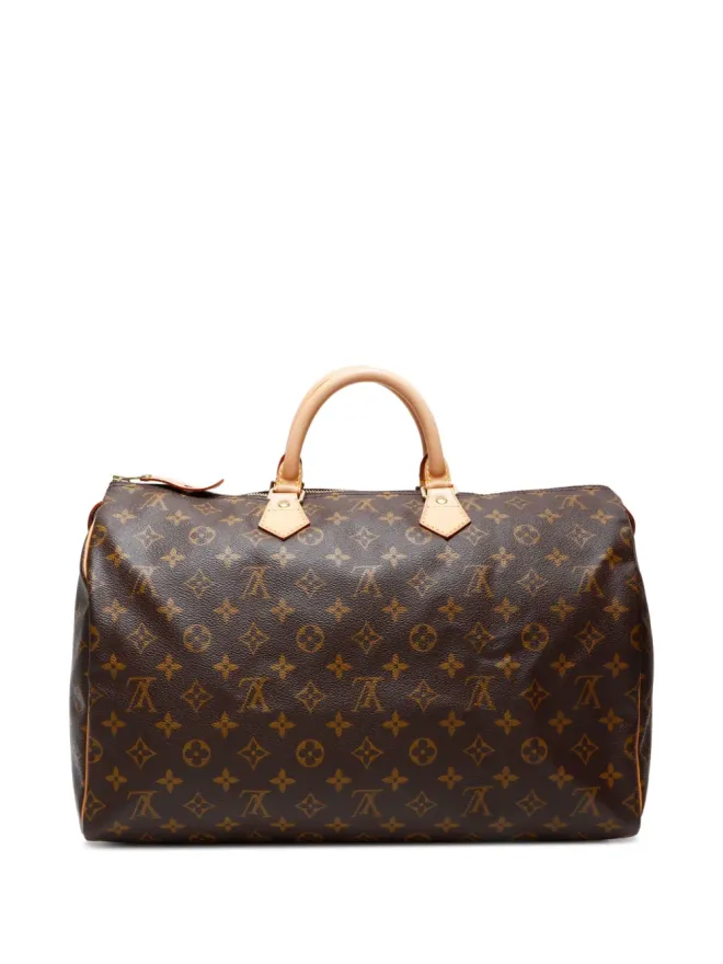 Louis Vuitton Pre-Owned Louis Vuitton Pre-Owned 1998年 モノグラム・スピーディ ハンドバッグ ブラウンの商品画像