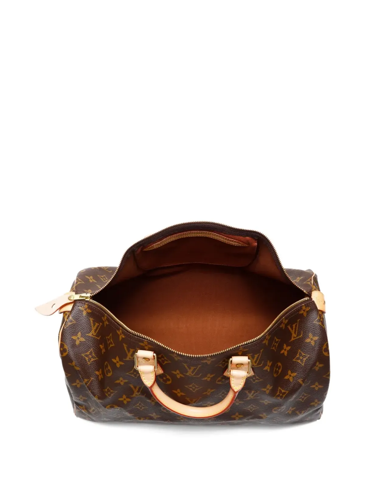Louis Vuitton Pre-Owned 1998年 モノグラム・スピーディ ハンドバッグ ブラウン - 画像4