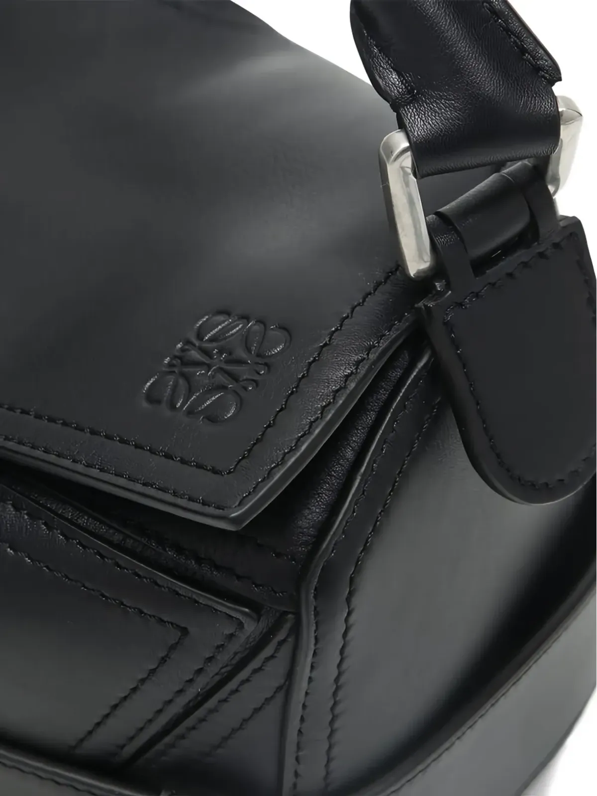 LOEWE パズルバックル トートバッグ - ブラック - 画像5