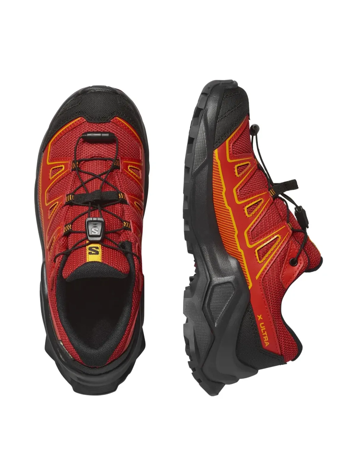 SALOMON KIDS X Ultra Gore-Tex レースアップスニーカー - 画像4