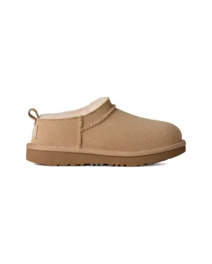 UGG Kids Classic Micro suede slippers - Brown - サムネイル2