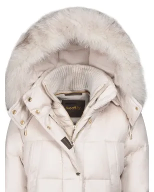 Moorer Talassa fur-trimmed quilted jacket - サムネイル4