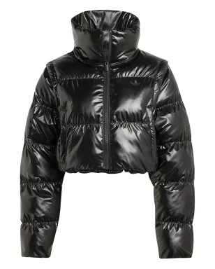 adidas クロップド丈パファージャケット - サムネイル1