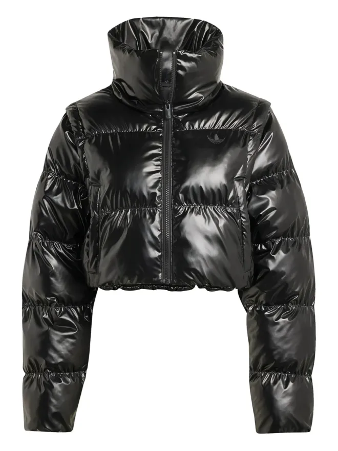 adidas adidas クロップド丈パファージャケットの商品画像