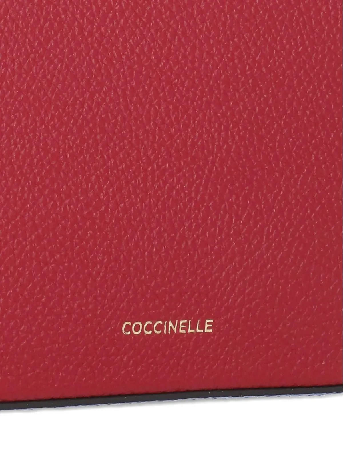 Coccinelle レザー ジップファスナー付きミニバッグ - レッド - 画像5