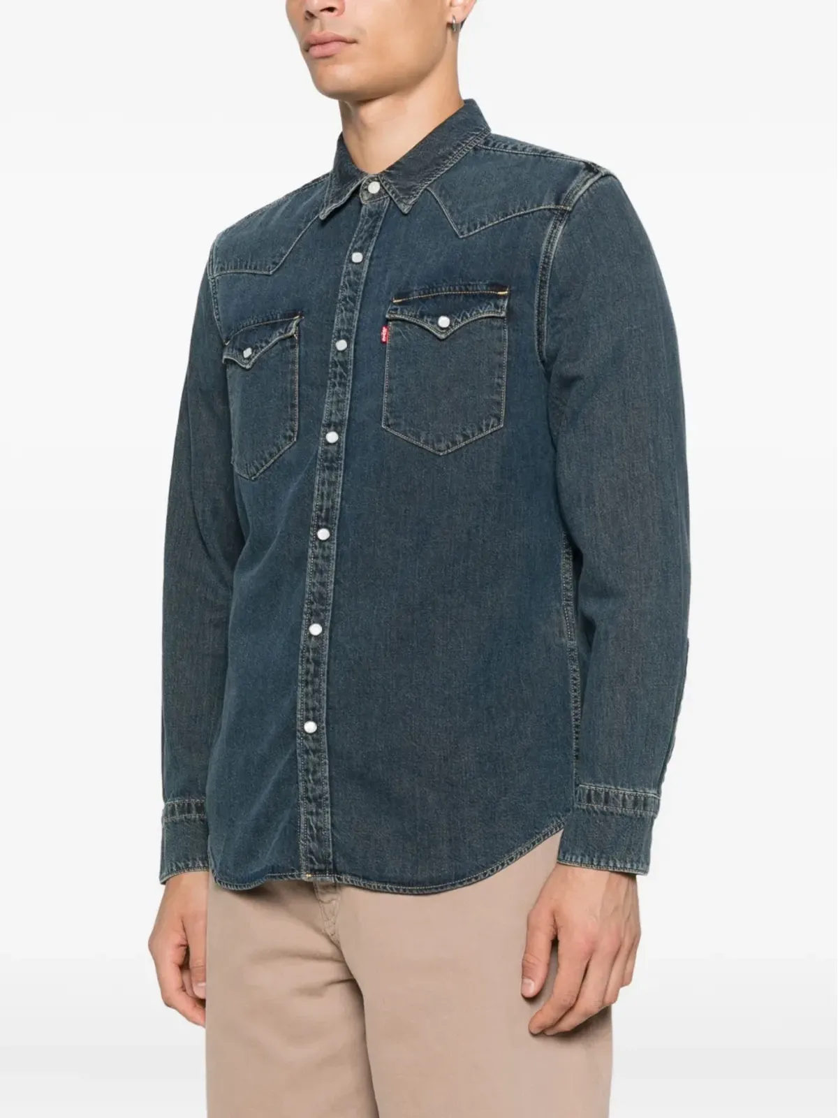 Levi's デニムボタンダウンシャツ - 画像3