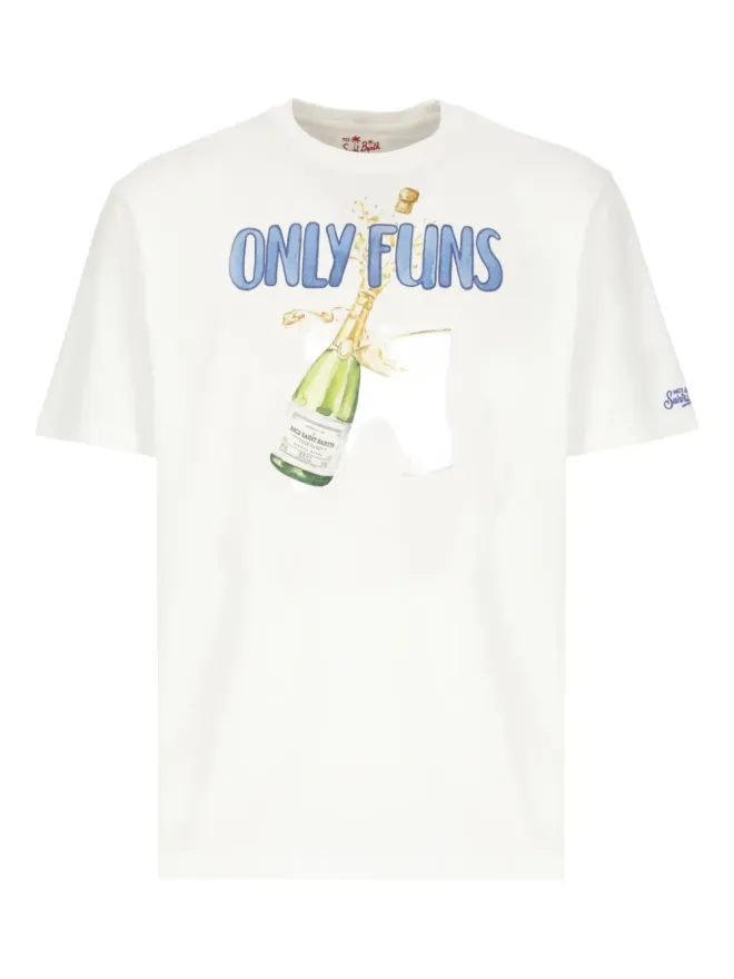 MC2 Saint Barth MC2 Saint Barth Only Funsプリント クルーネックTシャツの商品画像
