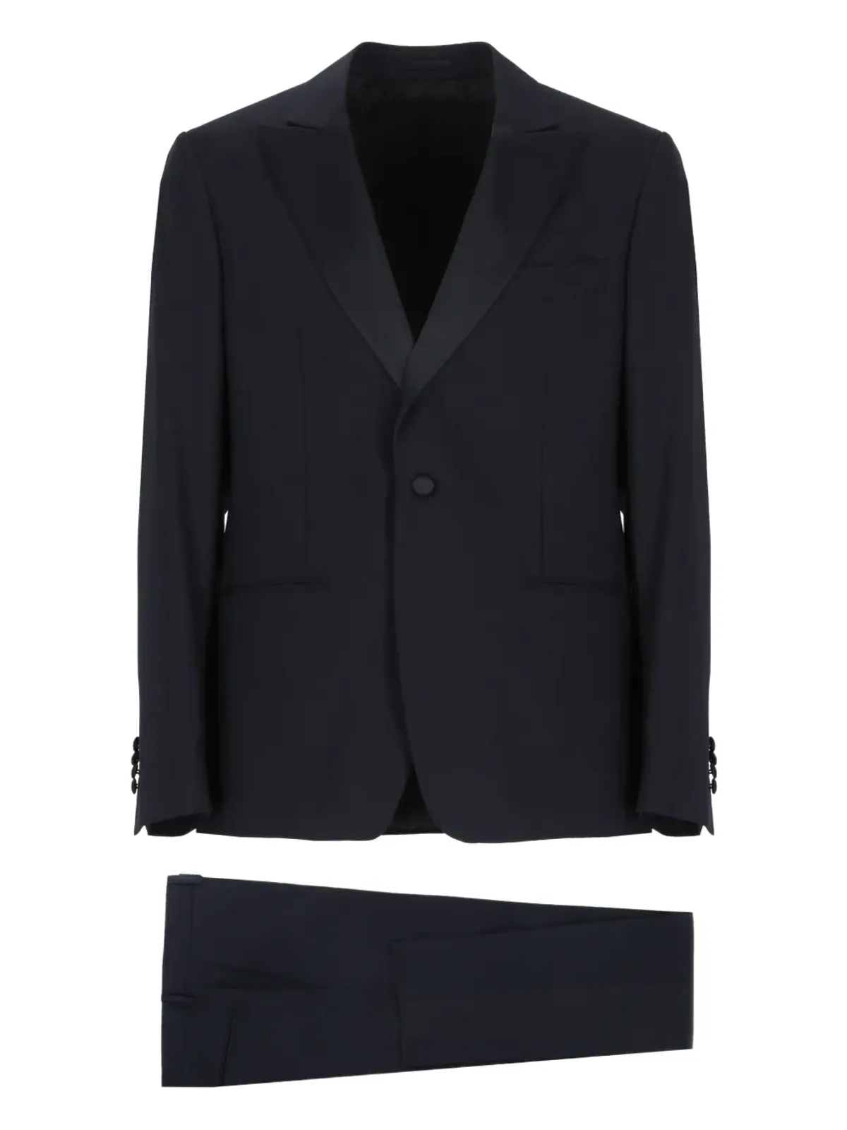 Lardini ピークドラペル・シングルブレストスーツ - 画像1