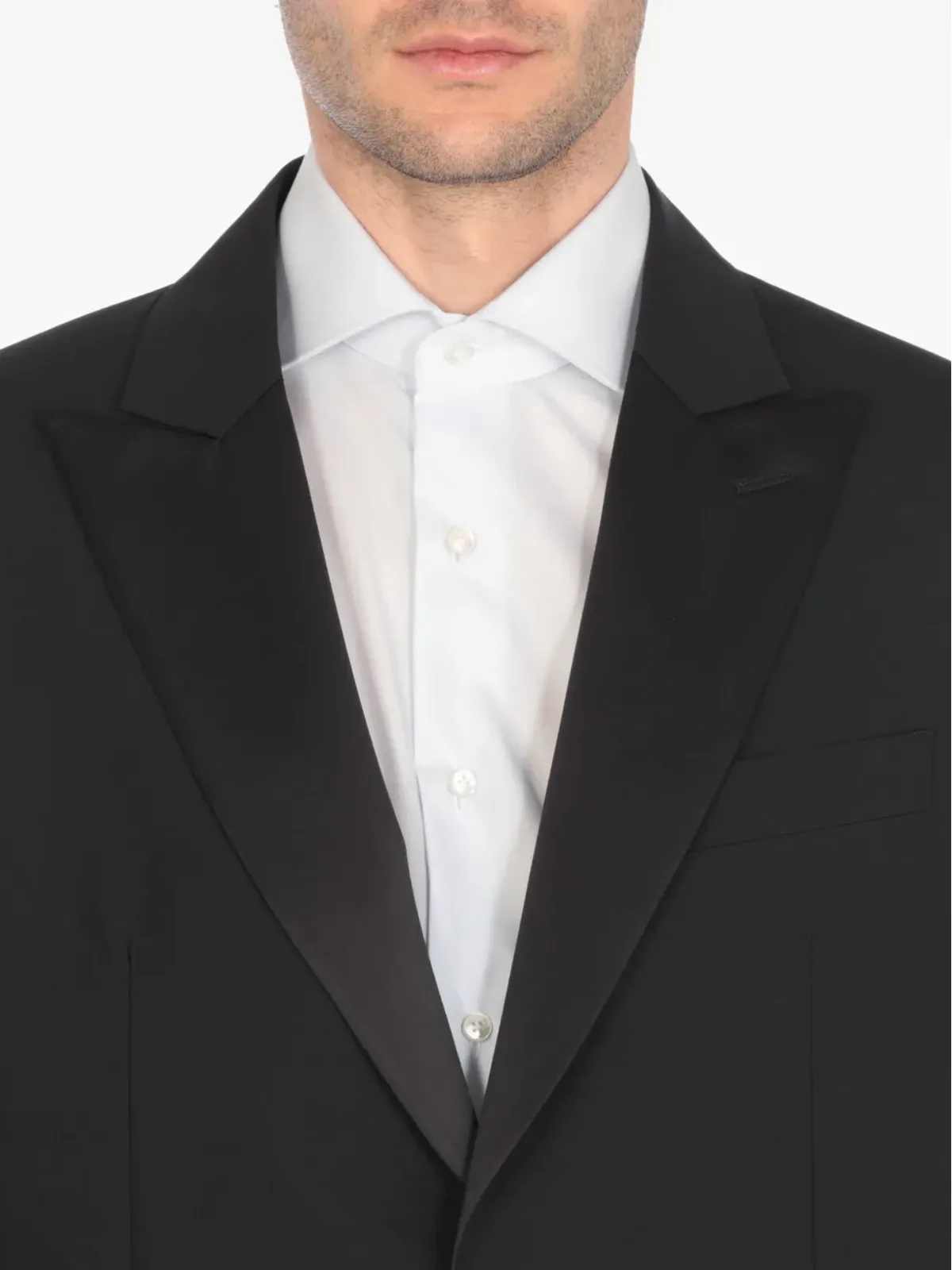 Lardini ピークドラペル・シングルブレストスーツ - 画像4