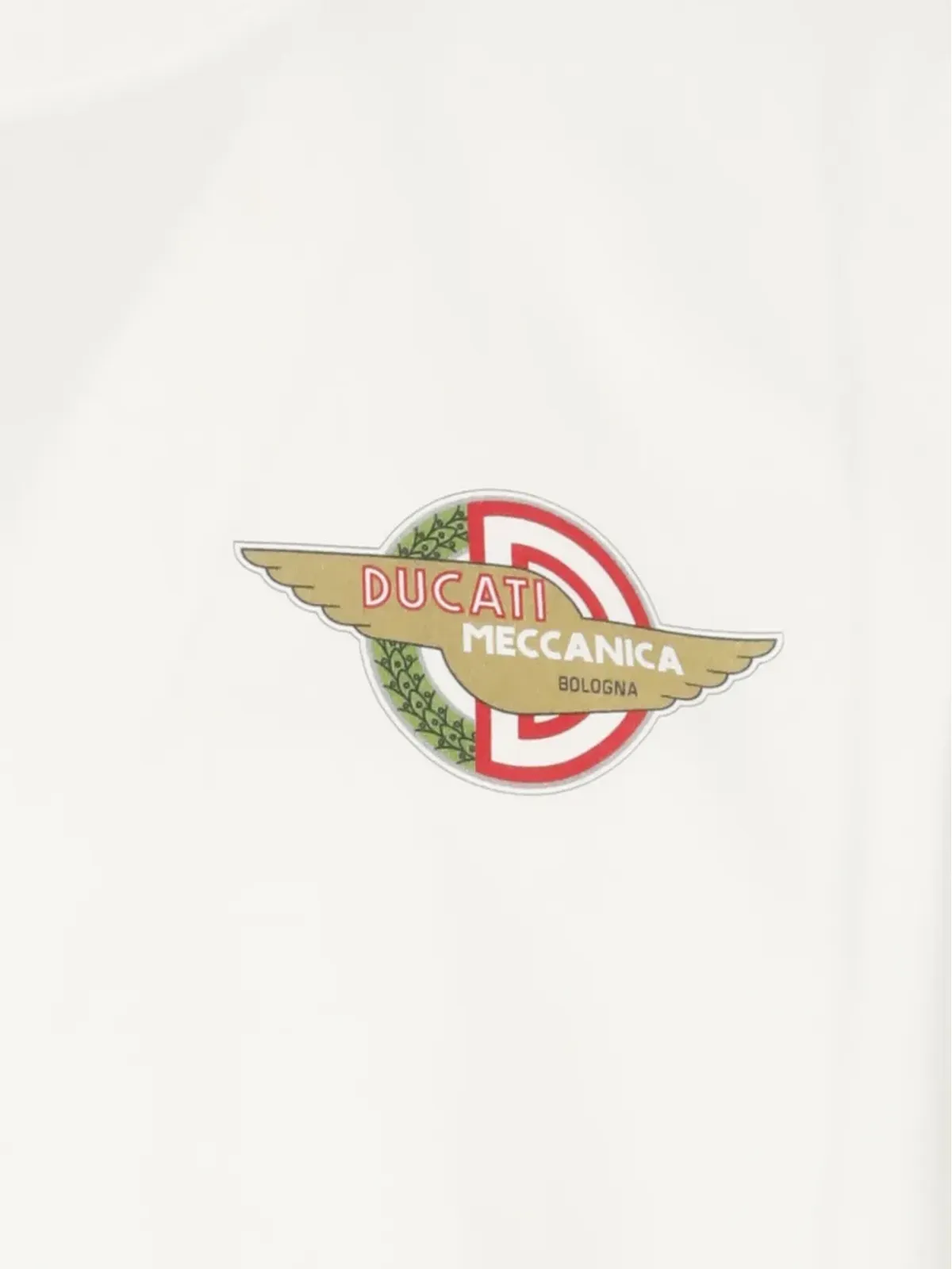 MC2 Saint Barth Ducati Meccanica ロゴプリント Tシャツ - 画像3