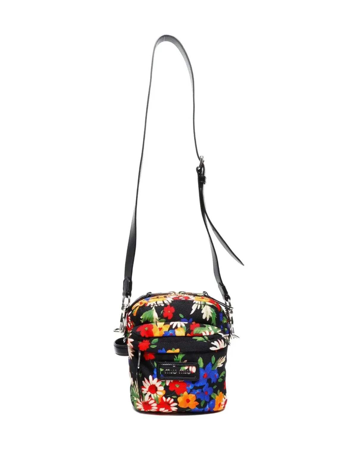 Miu Miu Pre-Owned 花柄プリントショルダーバッグ - 画像5