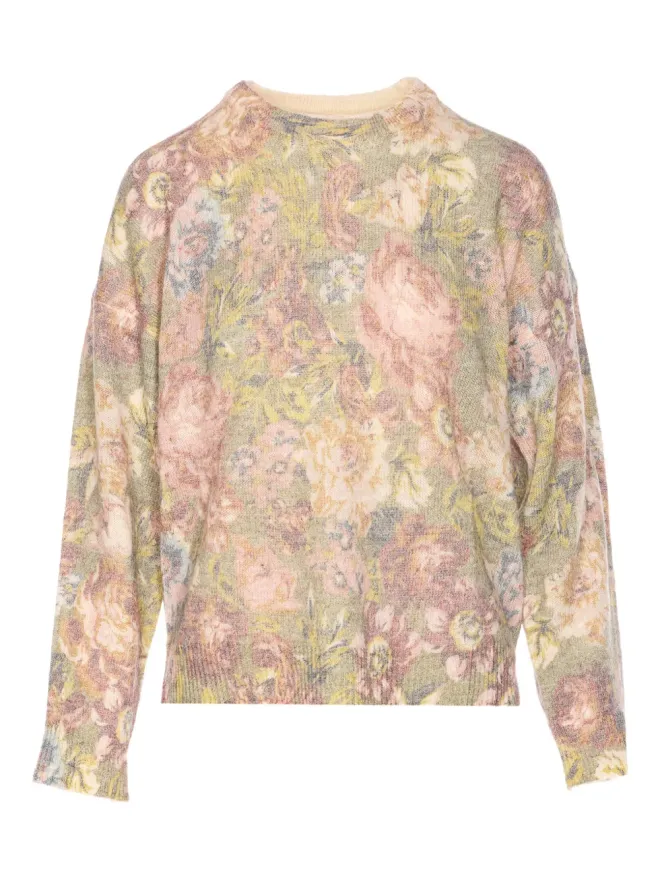 LIU JO LIU JO 花柄プリント クルーネックセーターの商品画像