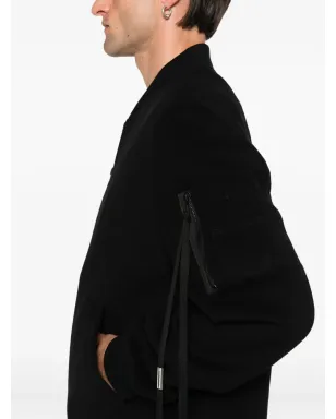 Ann Demeulemeester ジップファスナー ボンバー ジャケット - サムネイル5