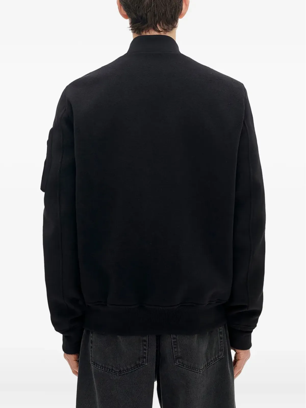 Ann Demeulemeester ジップファスナー ボンバー ジャケット - 画像4