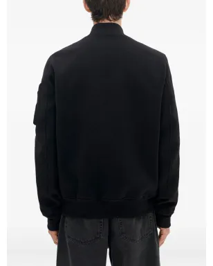 Ann Demeulemeester ジップファスナー ボンバー ジャケット - サムネイル4