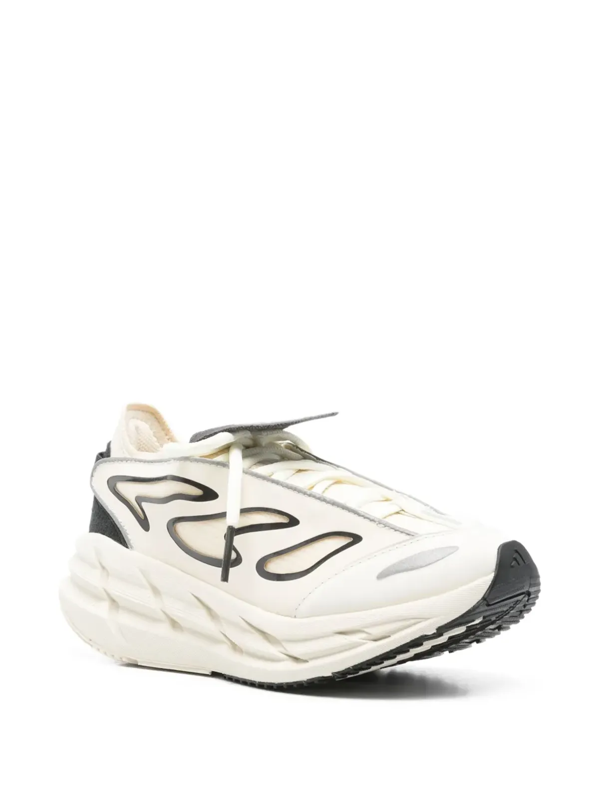 adidas by Stella McCartney Adistar flame-detail platform sneakers - Neutrals - 画像2