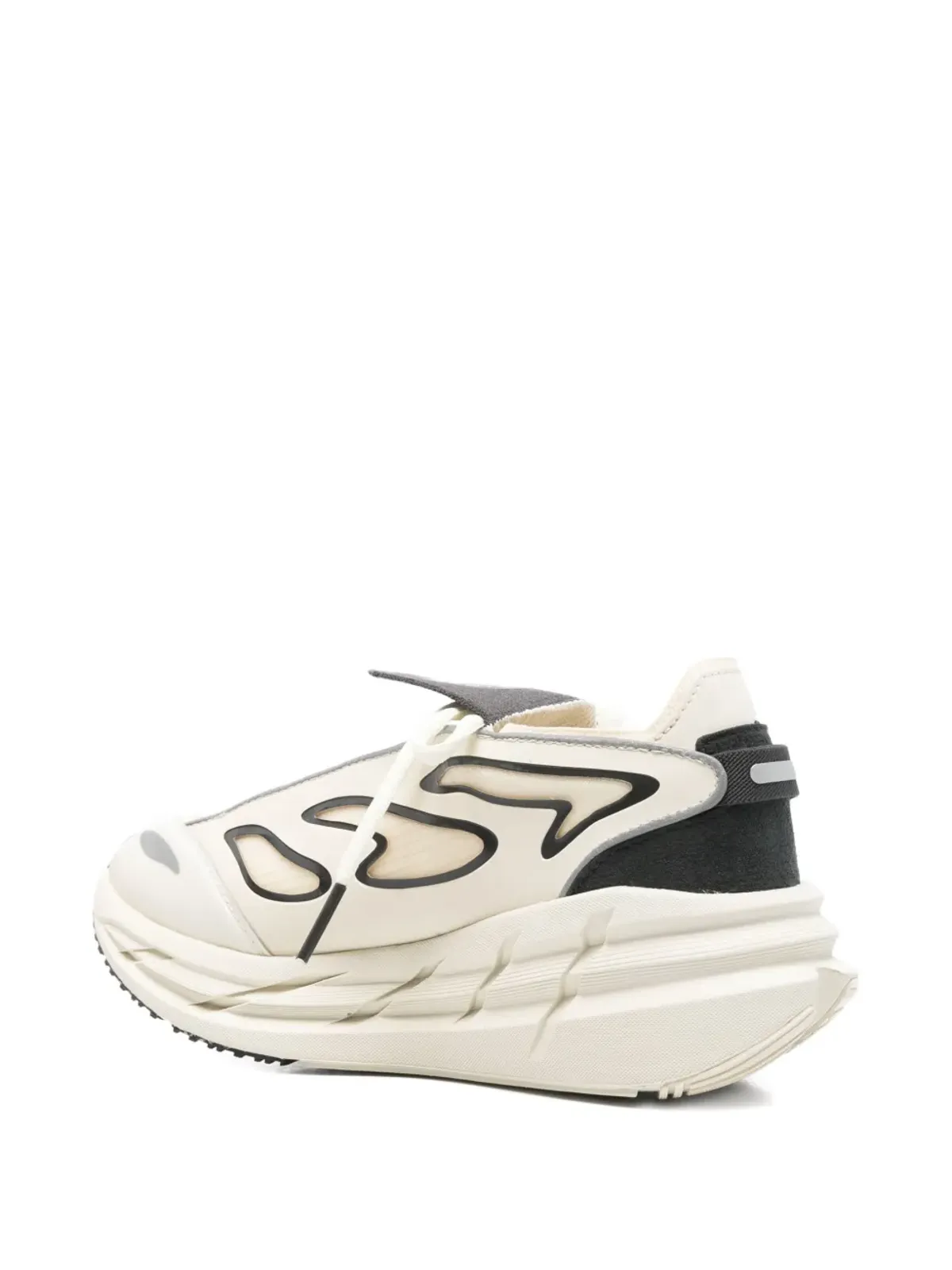 adidas by Stella McCartney Adistar flame-detail platform sneakers - Neutrals - 画像3