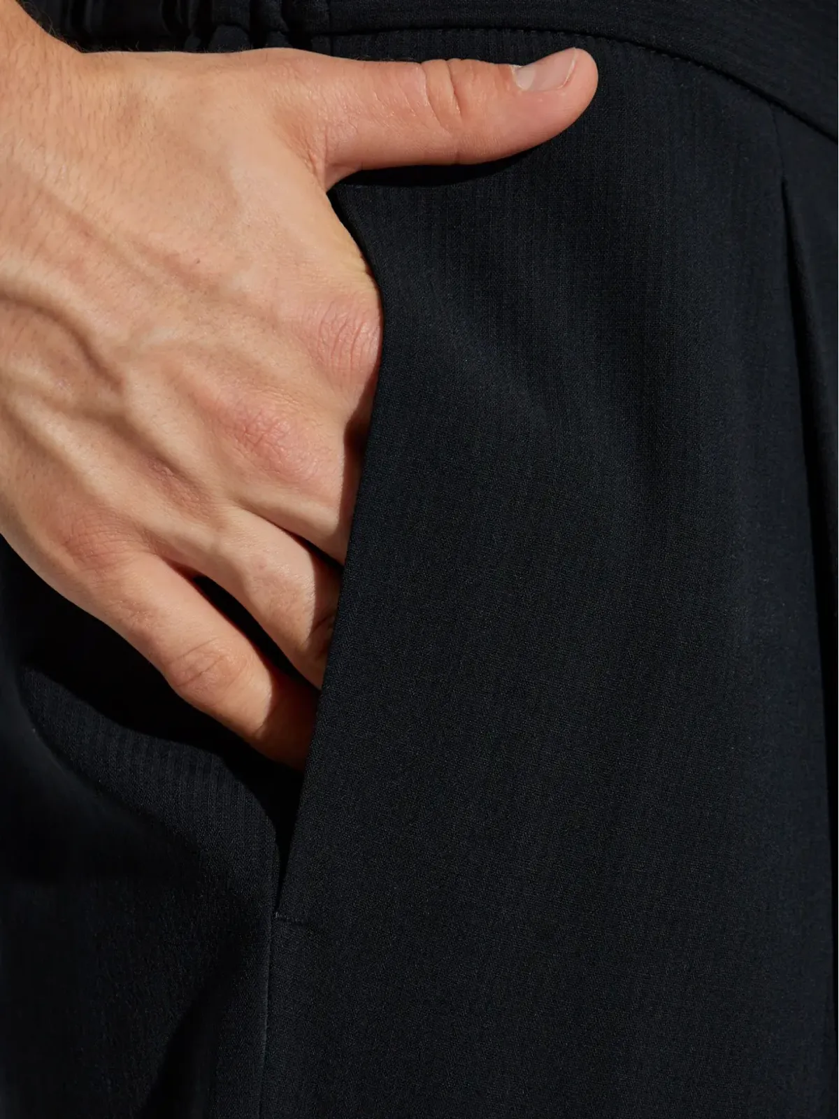 Giorgio Armani プリーツウールストレートパンツ - 画像5