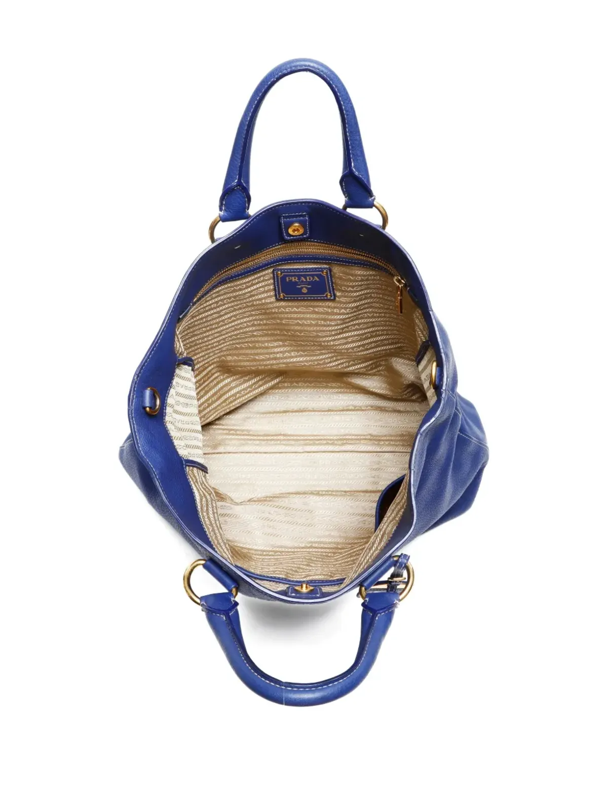 Prada Pre-Owned 2ウェイ トートバッグ ブルー - 画像3