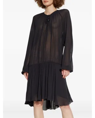 MARANT ÉTOILE ドローストリング ティアードドレス - サムネイル3
