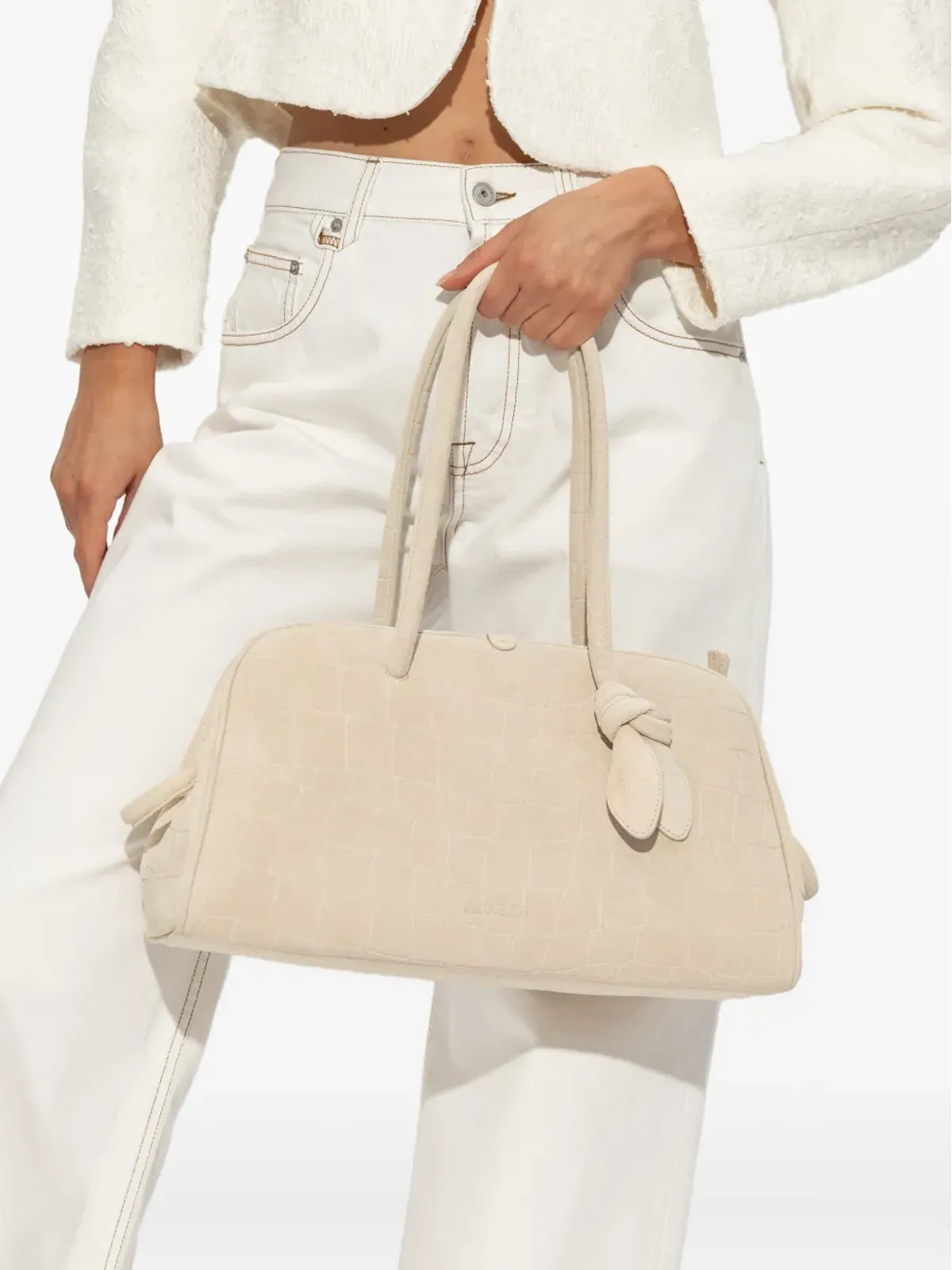 Jacquemus Turismo レザー トップハンドル トートバッグ - 画像2