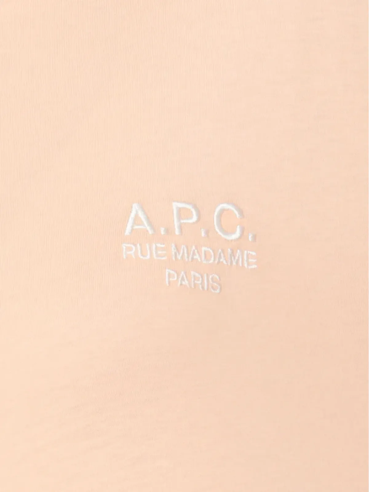 A.P.C. 刺繍ロゴTシャツ - 画像5