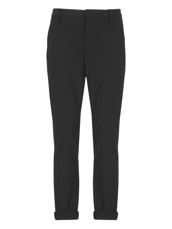 DONDUP DONDUP ボタンディテールパンツ ブラックの商品画像