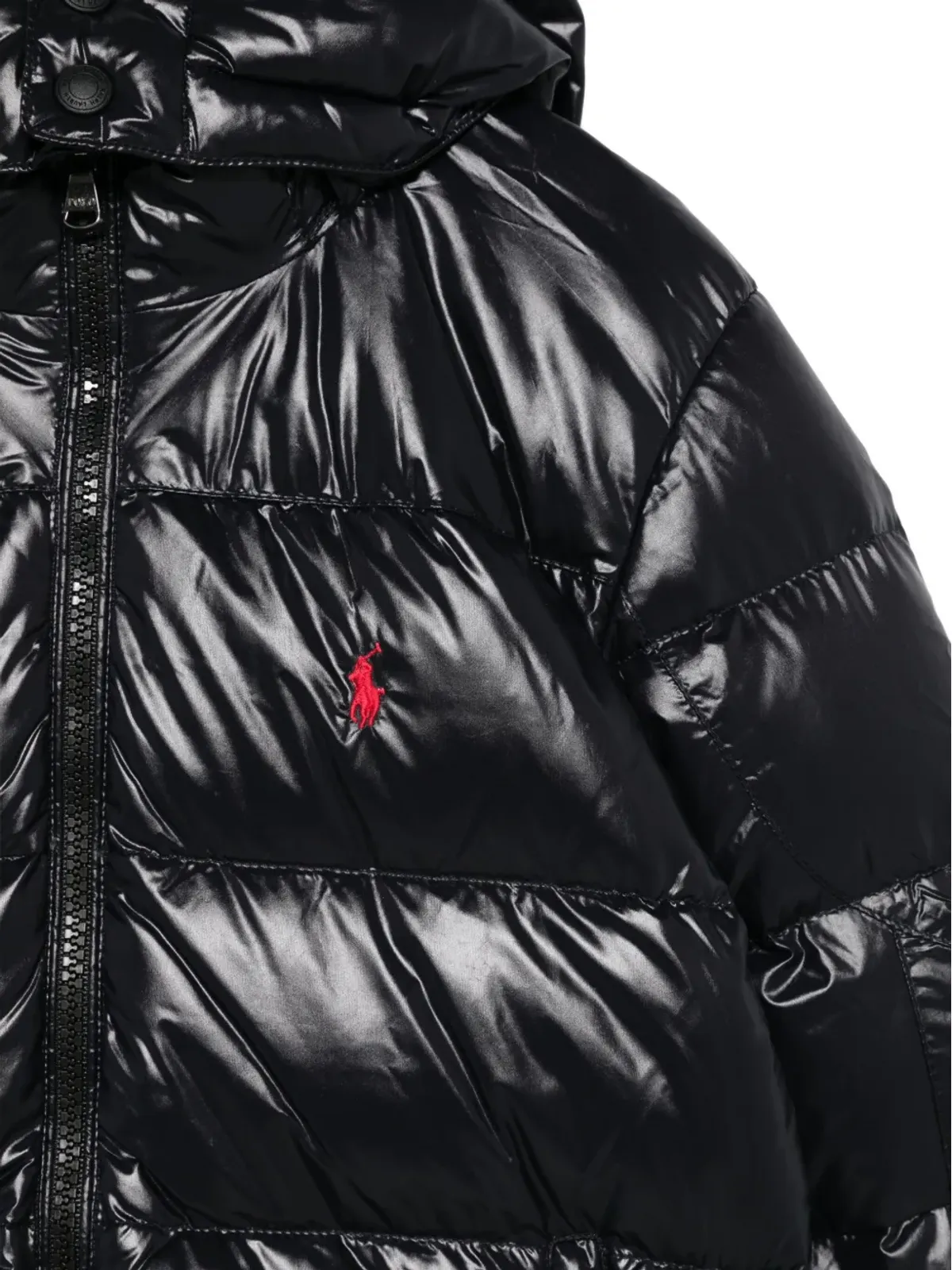 POLO RALPH LAUREN KIDS フード付きダウンジャケット - 画像3