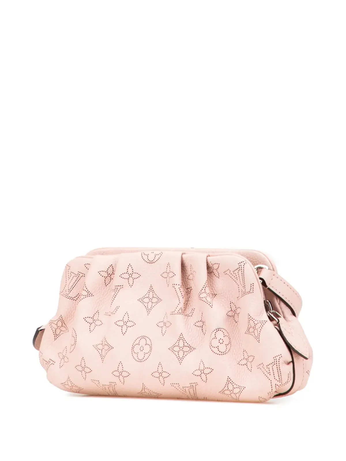 Louis Vuitton Pre-Owned モノグラム マヒナ スカラ ミニ ポーチ クロスボディバッグ - 画像3