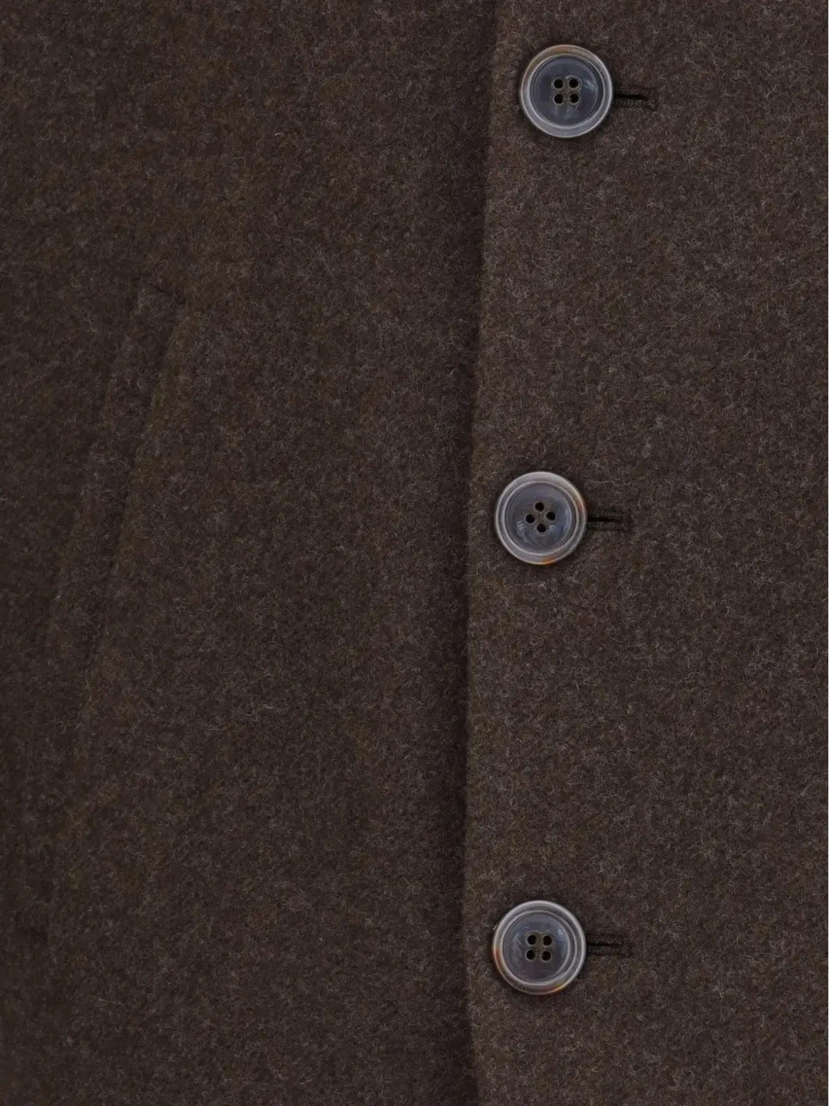 Giorgio Armani ボタン留めピーコート - 画像4