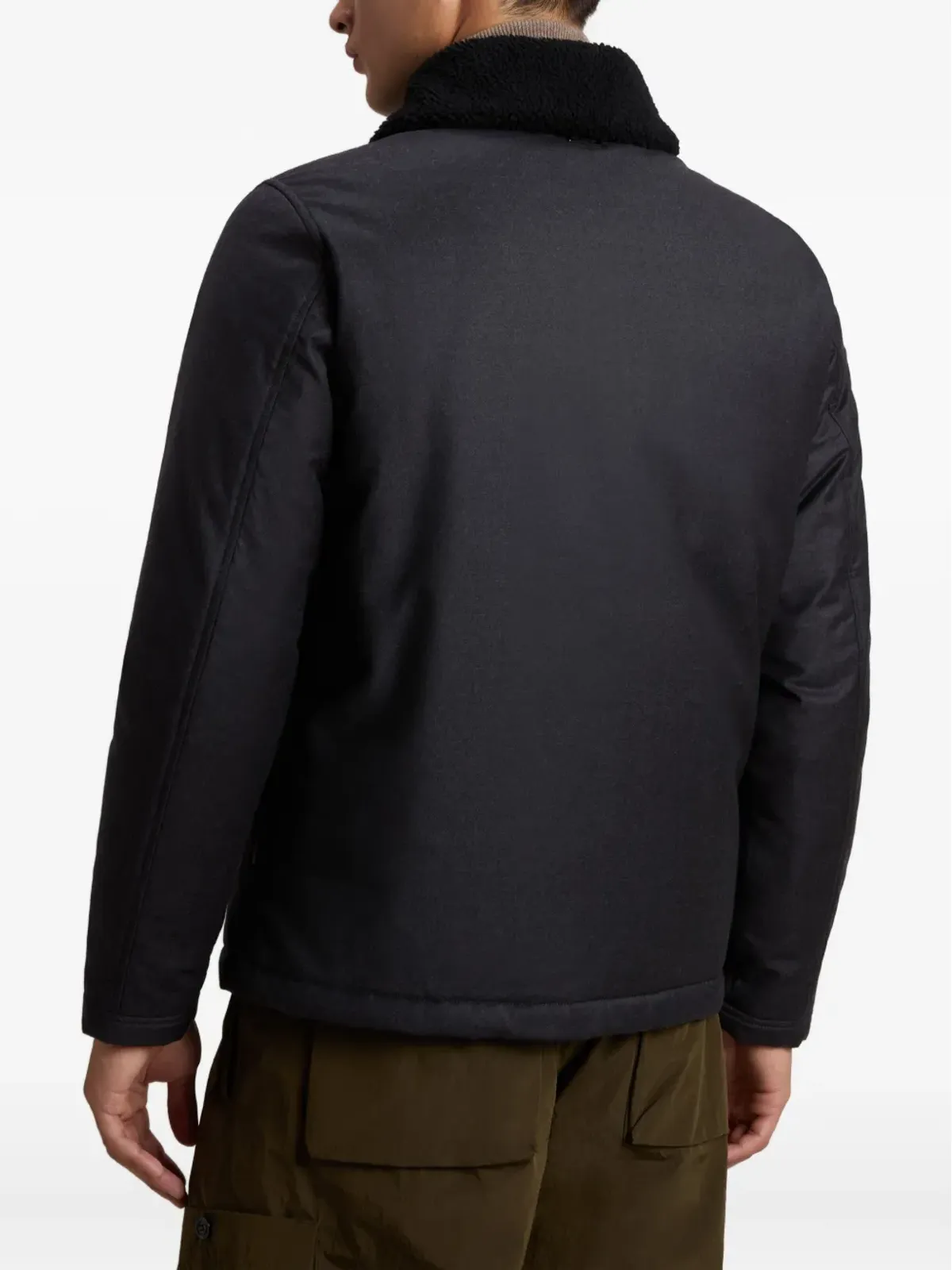 Woolrich シェルパカラー パディッドジャケット - 画像4