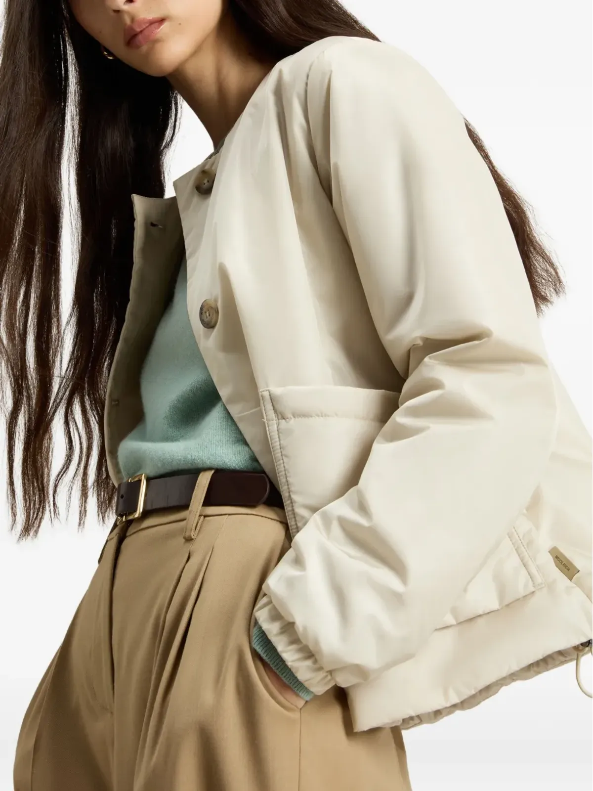 Woolrich パッチポケット付きボタン留めジャケット - 画像5