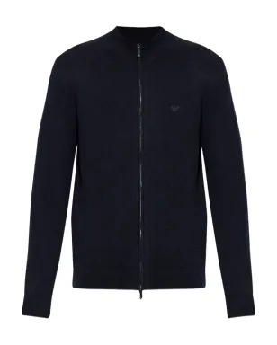 Emporio Armani ジップフロントハイネックカーディガン - サムネイル1