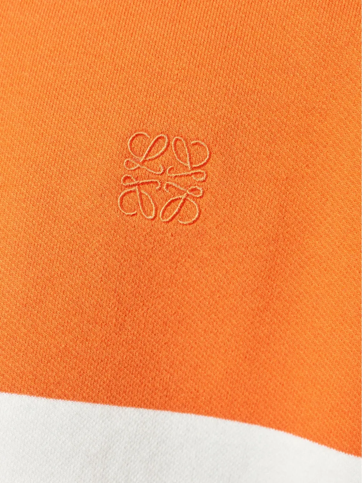 LOEWE ストライプ長袖ポロシャツ - 画像5