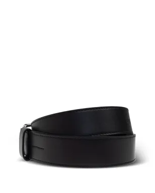 LOEWE レザー スクエアバックルベルト - サムネイル2