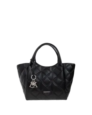 Emporio Armani キルテッド ロゴディテール トートバッグ - サムネイル1