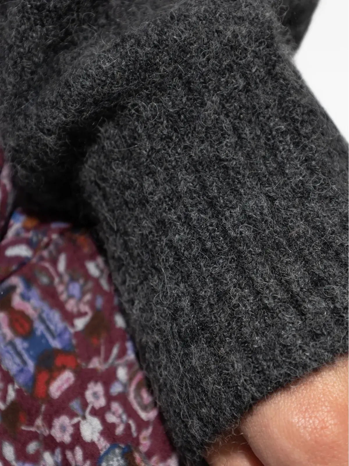MARANT ÉTOILE 長袖タートルネックセーター（グレー） - 画像5