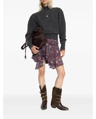 MARANT ÉTOILE 長袖タートルネックセーター（グレー） - サムネイル2